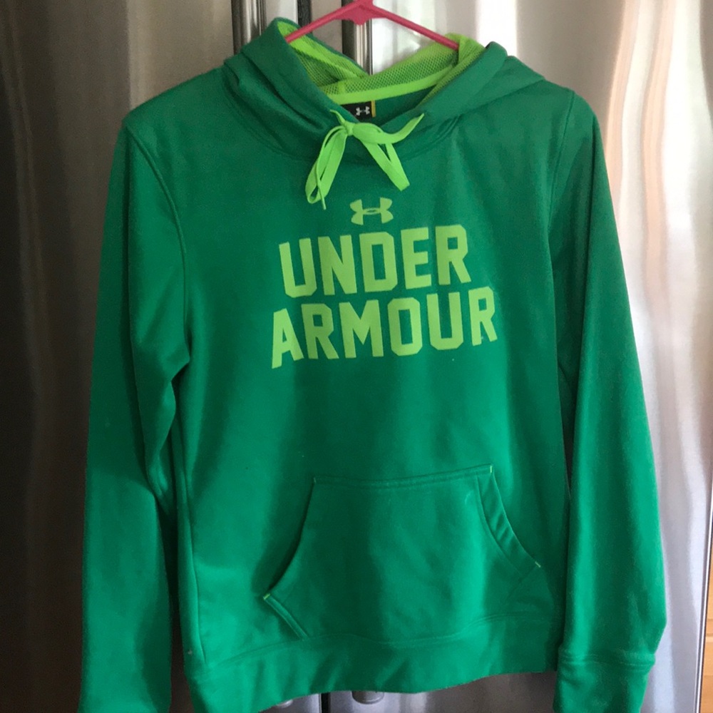 Green Under Armour Sweatshirt